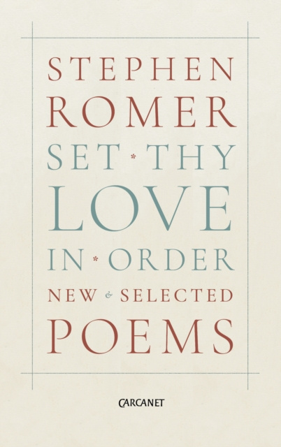 E-kniha Set Thy Love in Order Stephen Romer