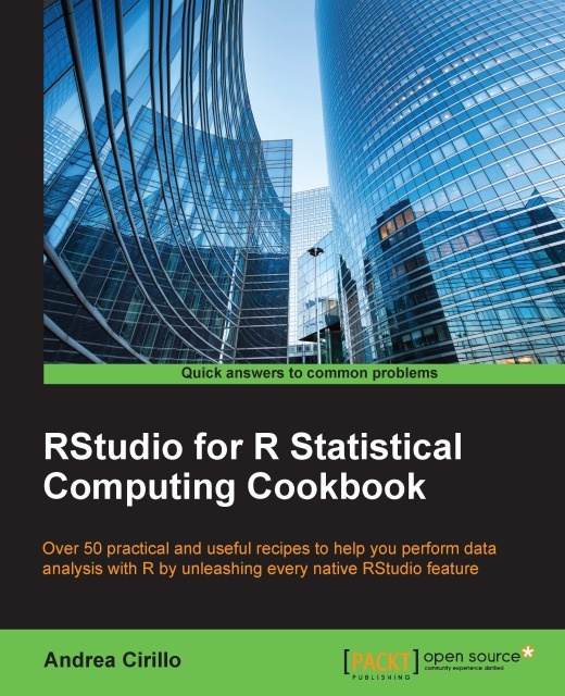 E-knjiga RStudio for R Statistical Computing Cookbook Andrea Cirillo