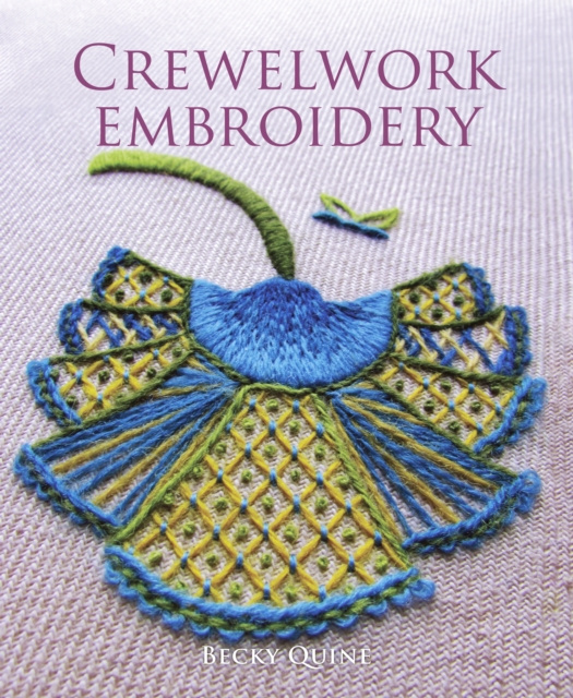 E-book Crewelwork Embroidery Becky Quine