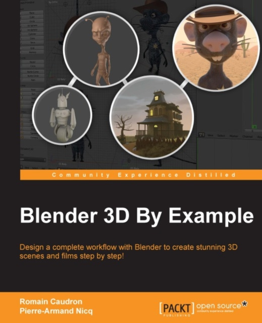 E-book Blender 3D By Example Romain Caudron