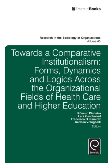 E-book Towards a Comparative Institutionalism Michael Lounsbury