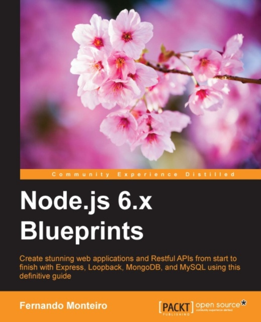 E-book Node.js 6.x Blueprints Fernando Monteiro