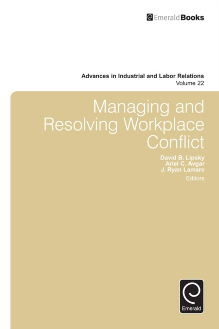 E-book Managing and Resolving Workplace Conflict David Lewin