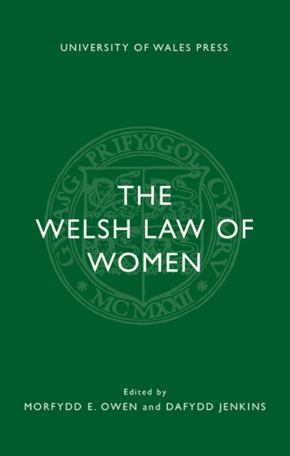 E-knjiga Welsh Law of Women Dafydd Jenkins
