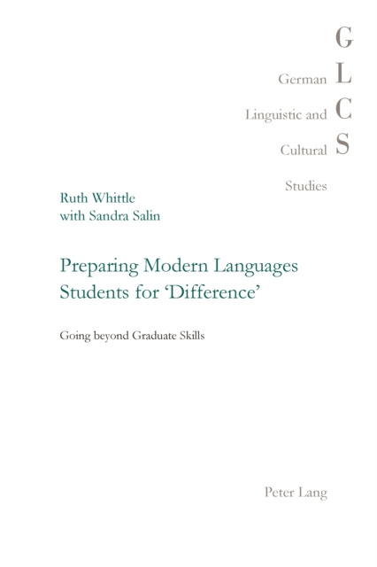 E-knjiga Preparing Modern Languages Students for 'Difference' Whittle Ruth Whittle