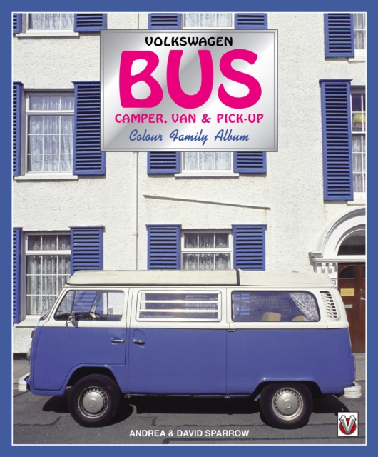 E-knjiga VW Bus Colour Family Album Andrea & David Sparrow