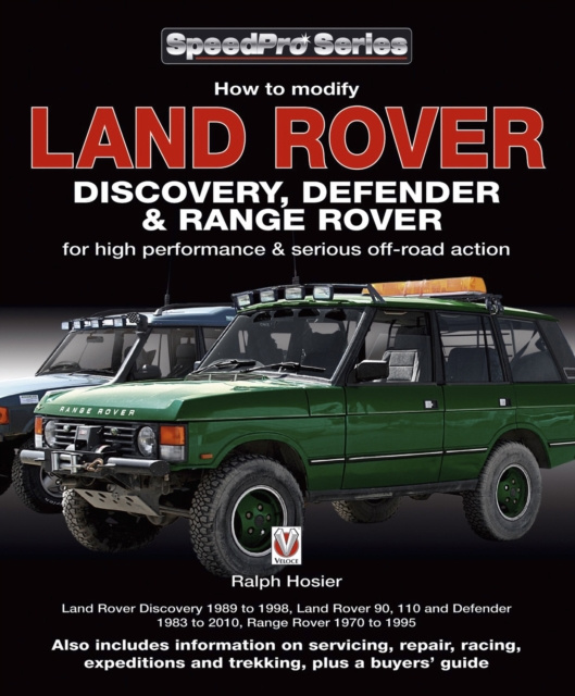 E-kniha Land Rover Discovery, Defender & Range Rover Ralph Hosier