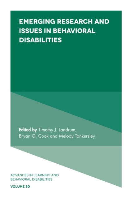 E-book Emerging Research and Issues in Behavioral Disabilities Timothy J. Landrum