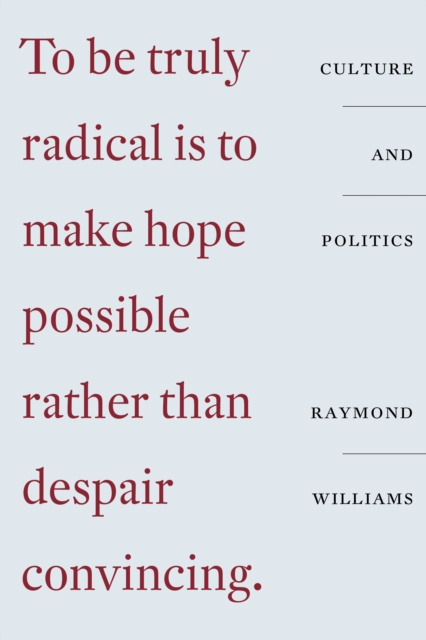 E-book Culture and Politics Raymond Williams