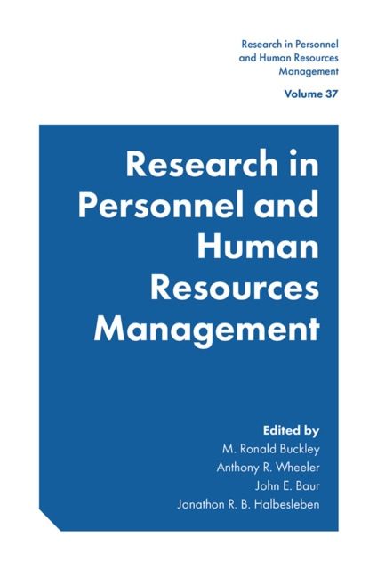 E-Book Research in Personnel and Human Resources Management John E. Baur