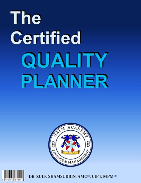 E-kniha Certified Quality Planner Shamsuddin Dr Zulk Shamsuddin