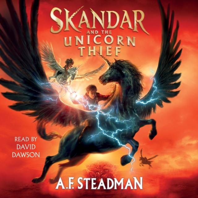 Audiokniha Skandar and the Unicorn Thief A.F. Steadman