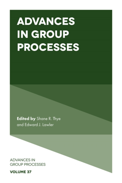 E-knjiga Advances in Group Processes Edward J. Lawler