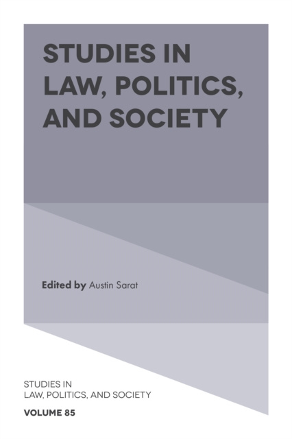 E-book Studies in Law, Politics, and Society Austin Sarat