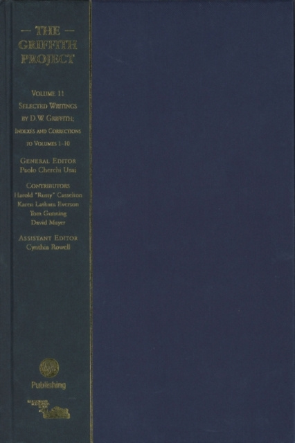 E-knjiga Griffith Project, Volume 11 Usai Paolo Cherchi Usai