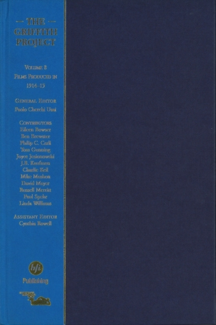E-knjiga Griffith Project, Volume 8 Usai Paolo Cherchi Usai