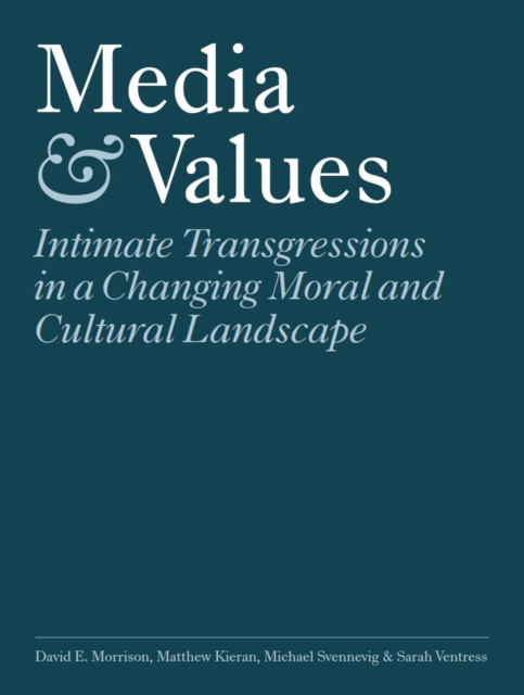 E-kniha Media and Values David E. Morrison