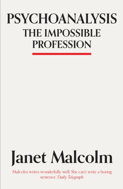 E-knjiga Psychoanalysis Janet Malcolm