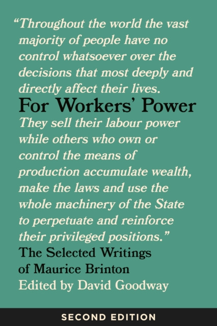 E-Book For Workers' Power Maurice Brinton