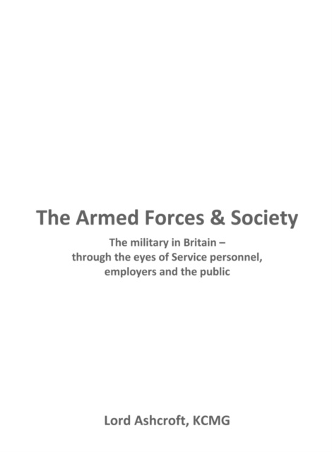 E-kniha Armed Forces and Society Michael Ashcroft