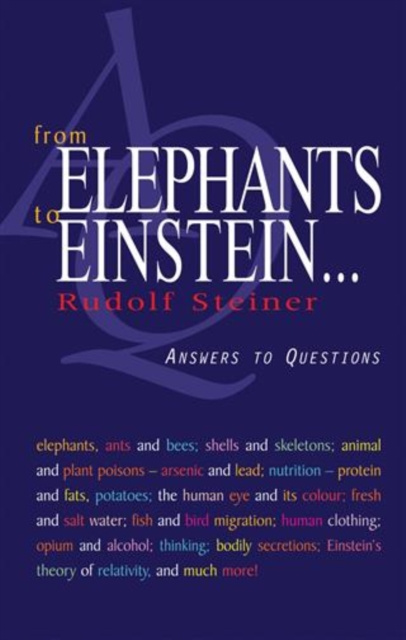 E-knjiga From Elephants to Einstein Rudolf Steiner