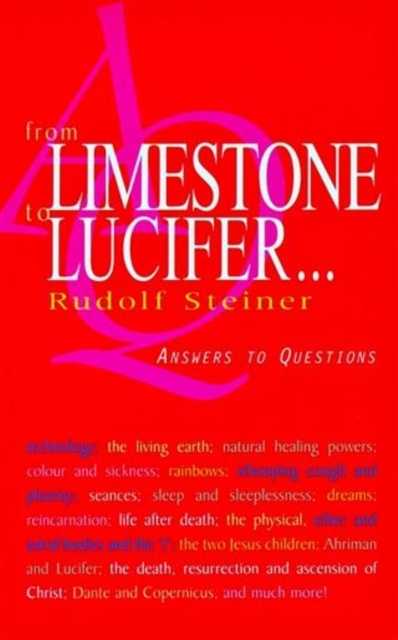 E-book From Limestone to Lucifer... Rudolf Steiner