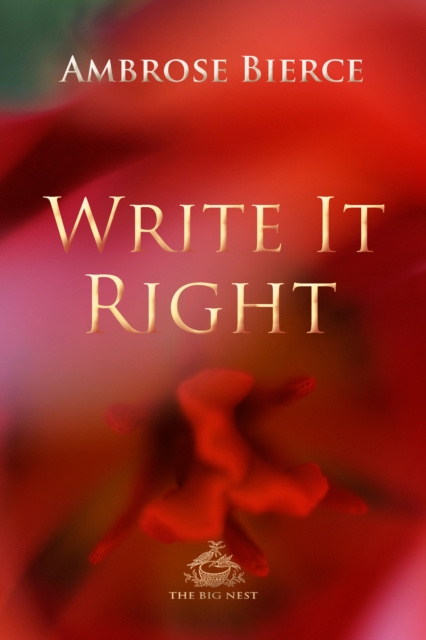 E-knjiga Write It Right Ambrose Bierce