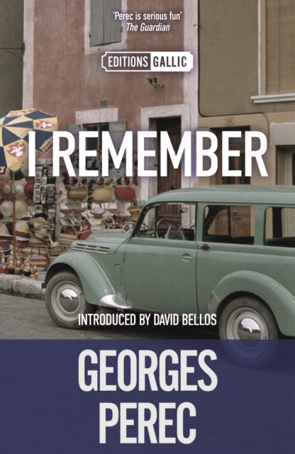 E-kniha I Remember Georges Perec