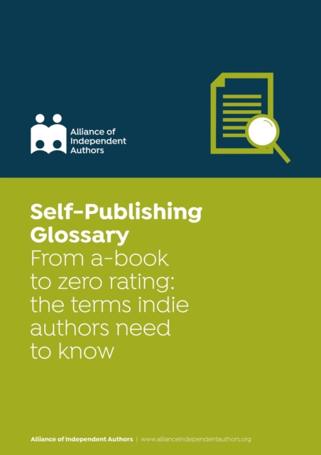 E-book Self-Publishing Glossary Alliance of Independent Authors