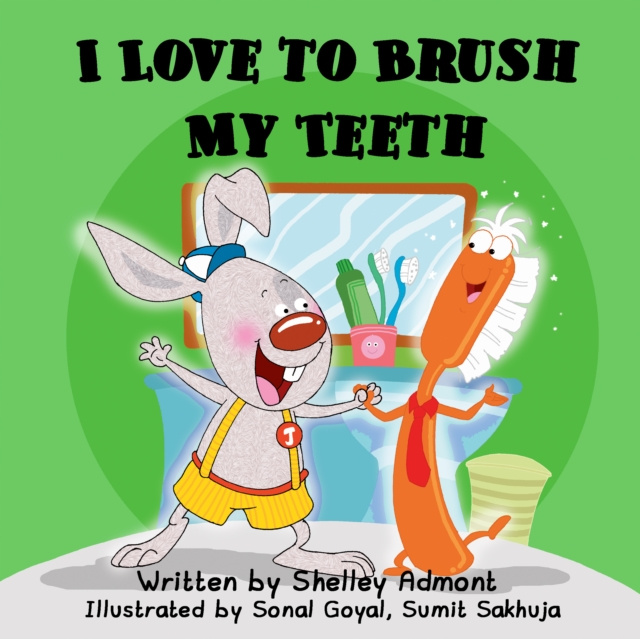 E-knjiga I Love to Brush My Teeth Shelley Admont