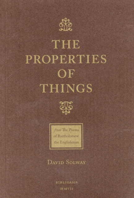 E-knjiga Properties of Things David Solway