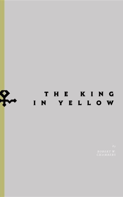 E-book King in Yellow Robert W Chambers
