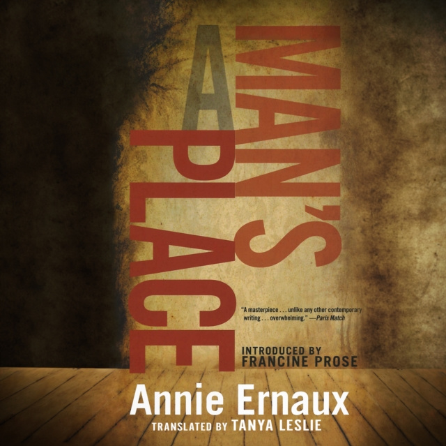 Audiokniha Man's Place Annie Ernaux