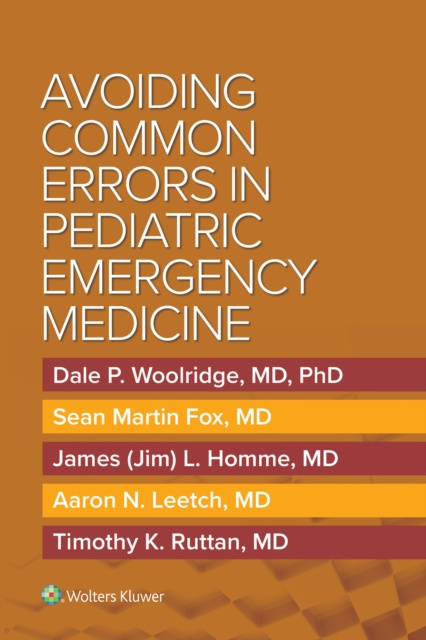 E-book Avoiding Common Errors in Pediatric Emergency Medicine Dale Woolridge