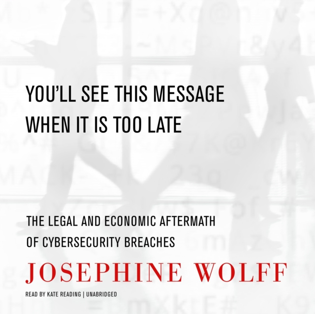 Аудиокнига You'll See This Message When It Is Too Late Josephine Wolff