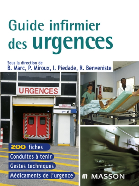 E-book Guide infirmier des urgences Bernard MARC