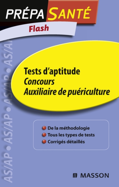 E-kniha Flash Tests d'aptitude Concours Auxiliaire de puericulture Gregoire BENOIST