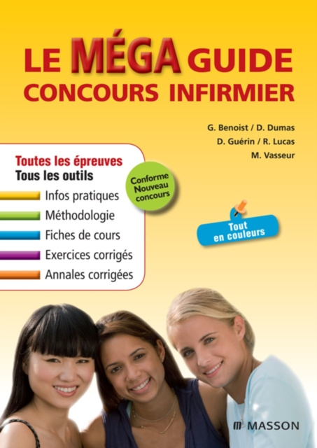 E-kniha Le Mega Guide Concours infirmier Gregoire BENOIST