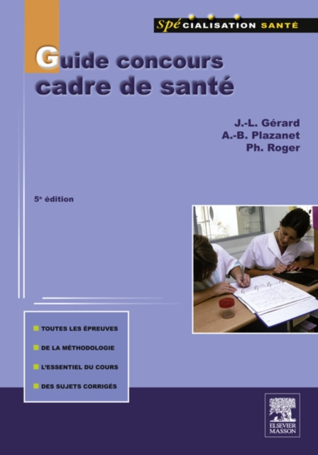 E-kniha Guide concours cadre de sante Jean-Louis Gerard