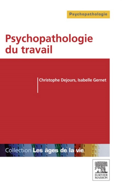 E-kniha Psychopathologie du travail Christophe Dejours