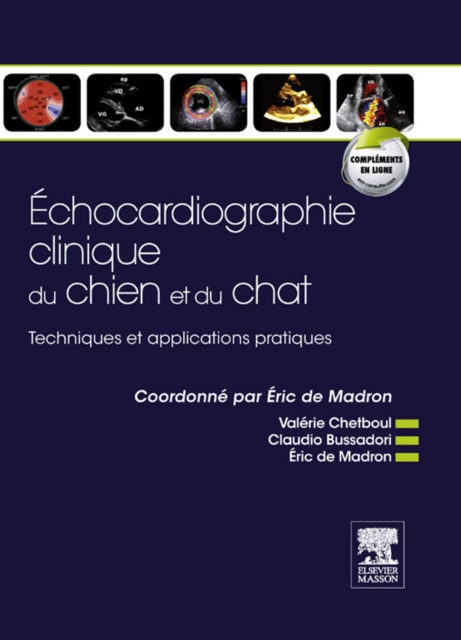 E-kniha Echocardiographie clinique du chien et du chat Eric de Madron