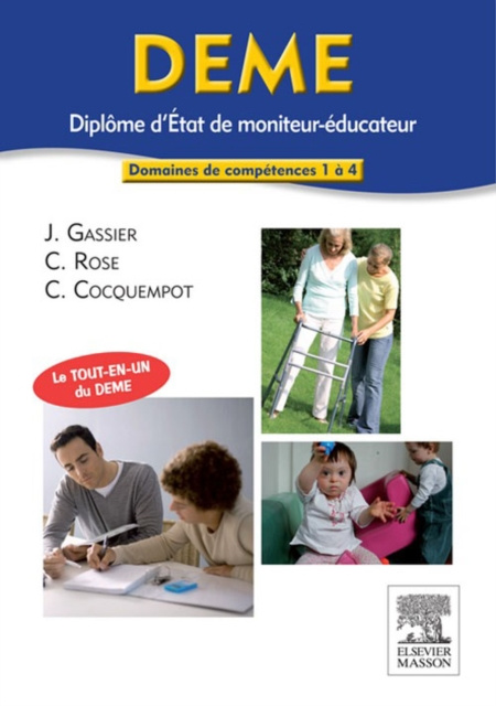 E-kniha DEME. Diplome d'Etat de moniteur-educateur Jacqueline Gassier