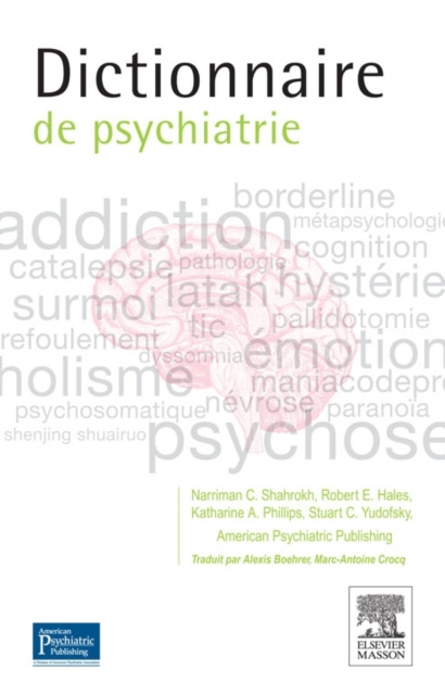E-kniha Dictionnaire de psychiatrie Narriman Shahrokh