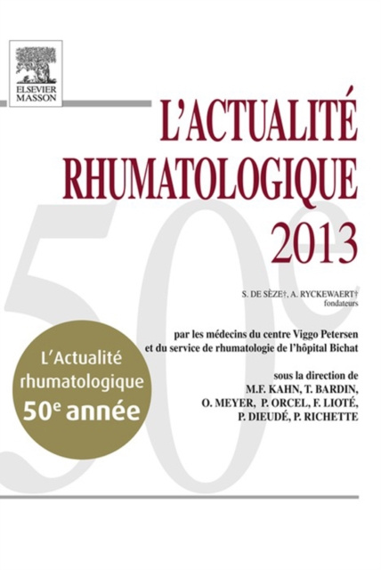 E-kniha L'actualite rhumatologique 2013 Marcel-Francis Kahn