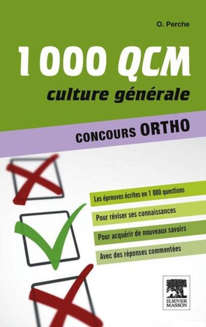 E-kniha 1000 QCM Culture generale Concours Ortho Olivier Perche