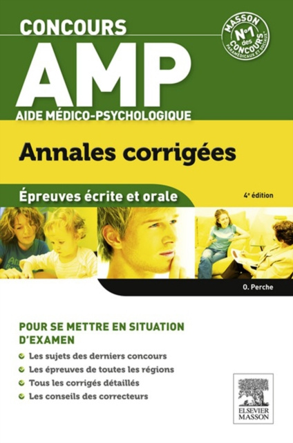 E-kniha Concours AMP Aide medico-psychologique Annales corrigees Olivier Perche