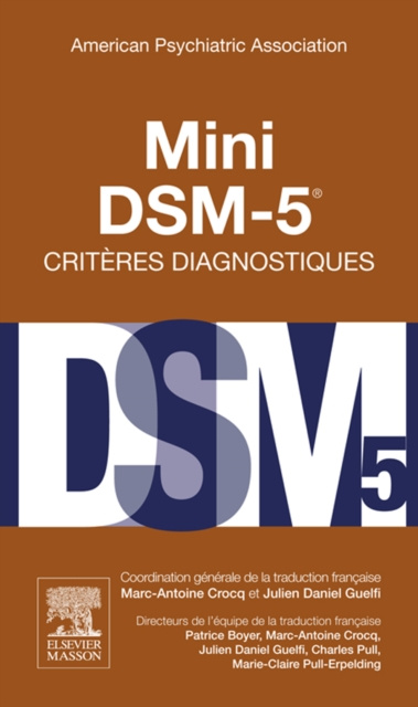 E-kniha Mini DSM-5 Criteres Diagnostiques Marc-Antoine Crocq