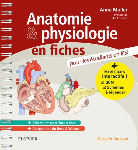 E-kniha Anatomie et physiologie en fiches Pour les etudiants en IFSI Anne Muller