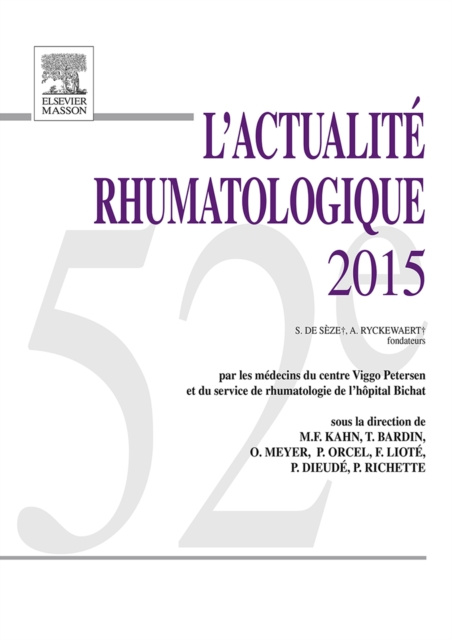 E-kniha L'actualite rhumatologique 2015 Thomas Bardin