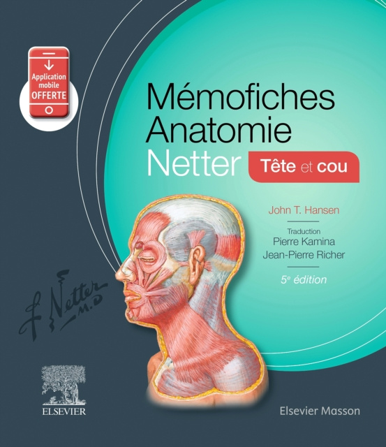 E-kniha Memofiches Anatomie Netter - Tete et cou John T. Hansen